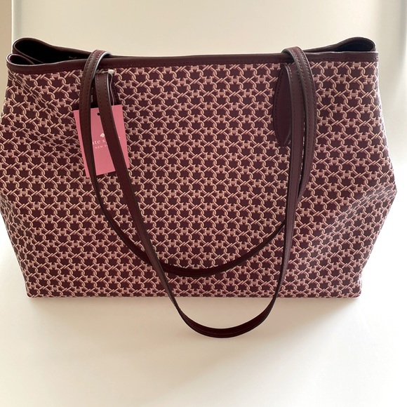 NWT kate spade Spade Link Tote (Pink Multi) - Picture 2 of 5